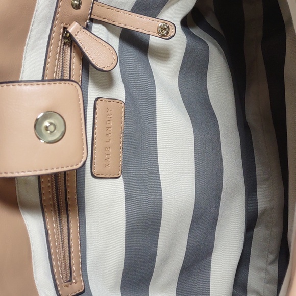 Kate Landry Textured PVC Tote Bag - Picture 10 of 11